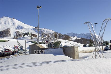 Svahy v italském Sestriere nedaleko Turína, kde se v roce 2006 konaly zimní...