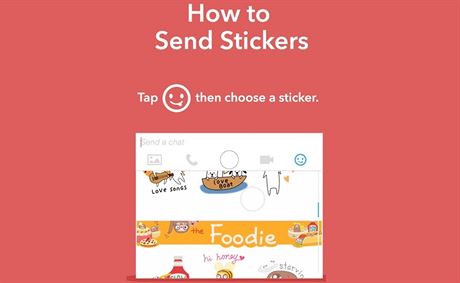 Snapchat má na 200 nových nálepek.