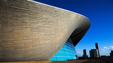 Zaha Hadid navrhla plavecký stadion pro olympijské hry v Londýn.