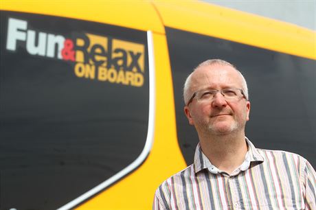 Nové plány autobusového dopravce Student Agency pedstavil majitel spolenosti...