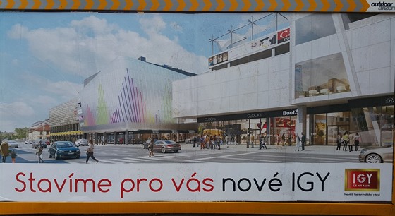 Plakáty s novou podoby IGY a IGY2 jsou už k vidění v ulicích Českých Budějovic.