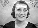 Alice Joustová, kterou si Vladimír Vocho vzal ve Francii v roce 1939 za enu.
