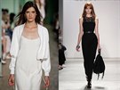 Jarní trendy na pehlídkách znaek Tibi, Rebecca Minkoff a Versus Versace
