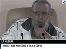 Fidel Castro se ukzal na veejnosti. Piel do koly.