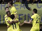 RYCHLÝ GÓL. Villarreal se proti Spart trefil u ve tetí minut a hrái si gól...