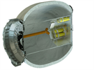 Vnitek nafukovacího modulu Beam bude pipojen k ISS.