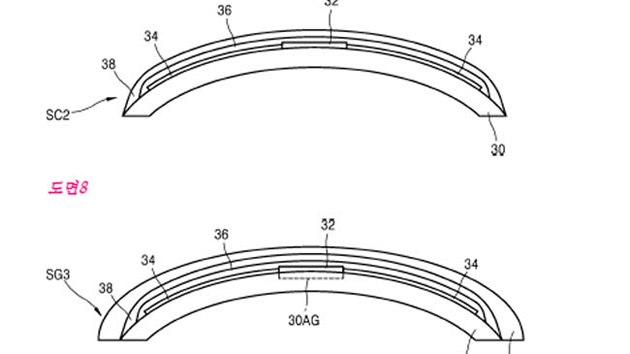 Patent chytrch kontaktnch oek od Samsungu