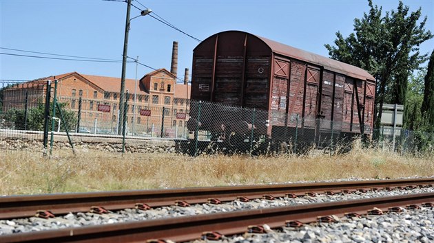 Po pdu Francie se ve francouzskch koncentranch tborech ocitlo asi 600 echoslovk. Na snmku bval tbor Les Milles nedaleko Marseille.