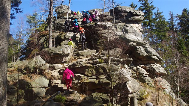 Vyhldka na Devti skalch