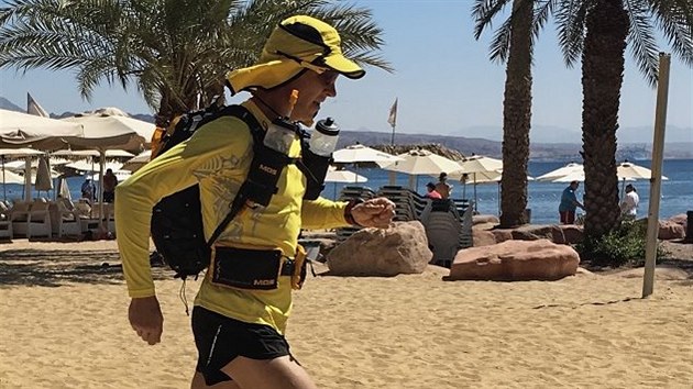 Petr Vabrouek absolvoval závrenou pípravu na Marathon des Sables v...