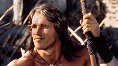 Barbar Conan alias mladý Arnold Schwarzenegger s dokonalým tělem