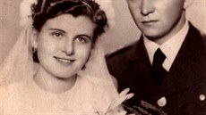 Svatební fotografie Anny a Frantika Peinových