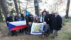 Pravicoví radikálové pod vedení Adama B. Bartoše si na dvou místech v Polné...
