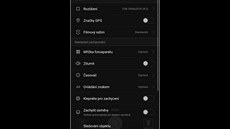 Uivatelské prostedí fotoaparátu Huawei P9
