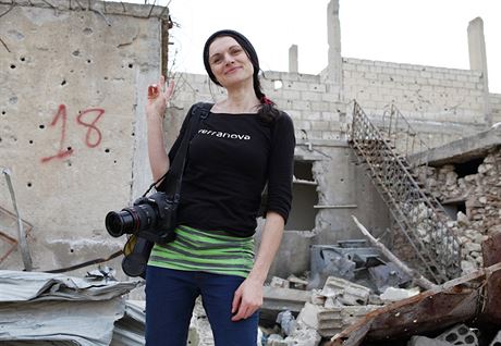 Markéta Kutilová z Poliky se snaí vozit do Syrské Kobaní pomoc.