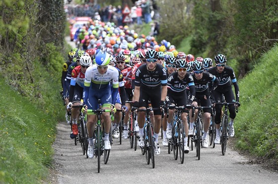 Momentka ze zvodu Amstel Gold Race.