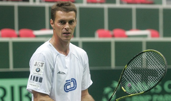 Frantiek ermák, bývalý úspný tenisový deblista, je novým kouem Petry...