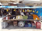 Trh s ovocem v iráckém Kirkúku. (28. 6. 2014)