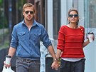 Eva Mendesová a její partner Ryan Gosling