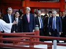 John Kerry bhem návtvy Japonska (10. duben 2016)