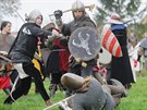 Ve Starém Plzenci se odehrála historická bitva u píleitosti oslav 1040....