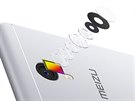 Meizu m3 note (detail optiky fotoaparátu)
