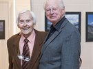 Biolog a ocenograf Thor Heyerdahl (vpravo) se v pondl setkal s cestovatelem...