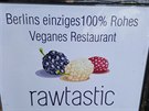 První rawfoodová restaurace v Berlín dostala název Rawtastic.