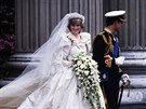 Diana Spencerové a britský princ Charles se vzali 29. ervence 1981.