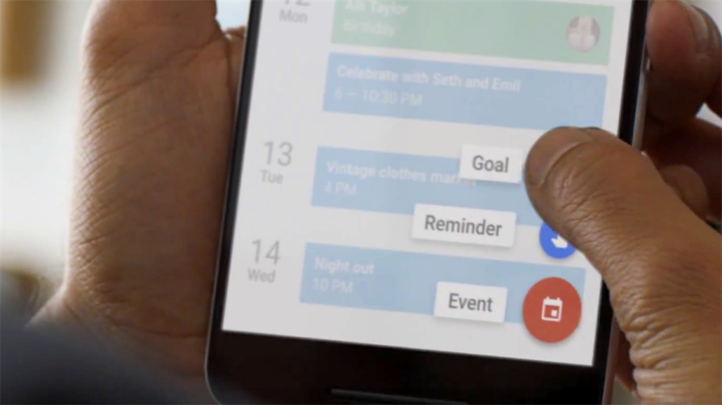 Nová funkce Kalendáře Google: Cíle (Goals)
