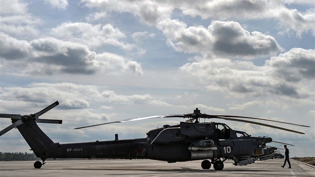 Rusk bojov vrtulnk Mi-28