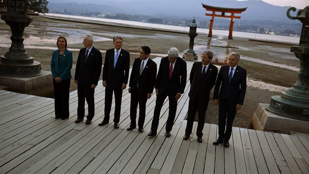 John Kerry spolen s ministry zahrani zem G7 (10. duben 2016)