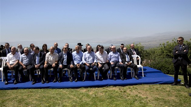 Zasedn izraelsk vldy se odehrlo na Golanskch vinch. (17. dubna 2016)
