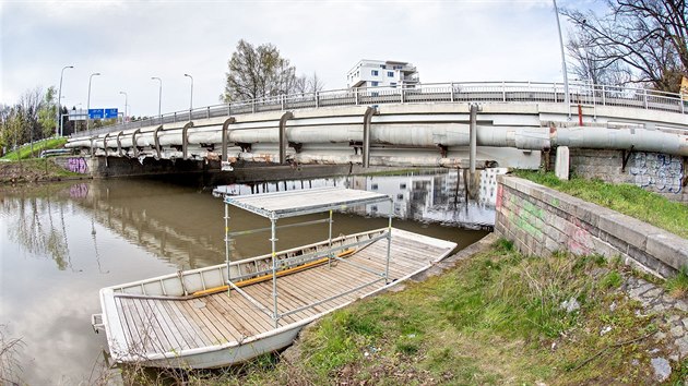 Litvínovický most v Českých Budějovicích.