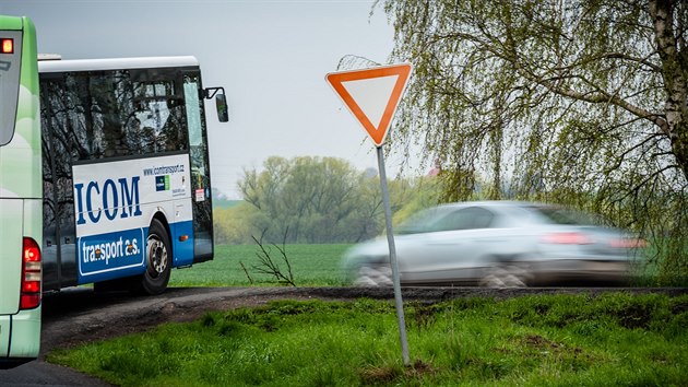 Vlukov autobusy z Jarome do Hradce Krlov (18.4.2016).