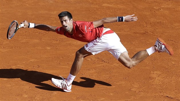 Novak Djokovi v Monte Carlu elil Jimu Veselmu. A neuspl.