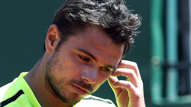 Stanislas Wawrinka na turnaji v Monte Carlu