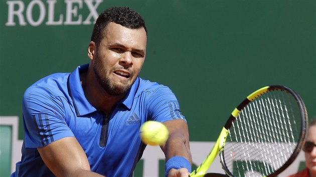 Jo-Wilfried Tsonga na turnaji v Monte Carlu