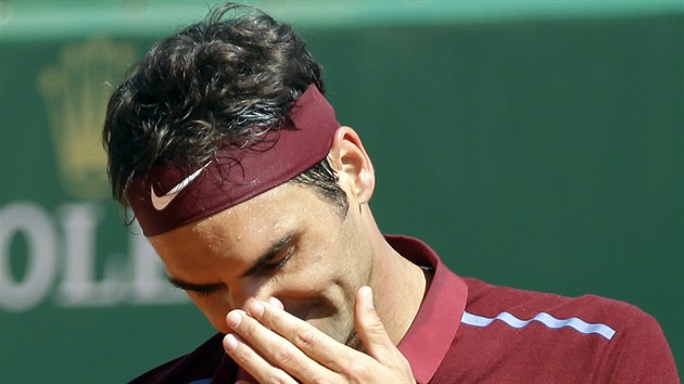 Roger Federer na turnaji v Monte Carlu