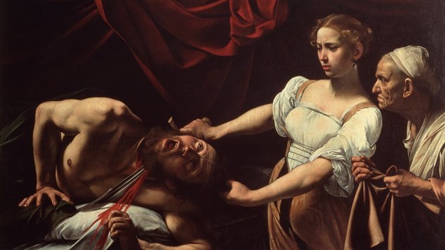 Caravaggiv obraz Judita a Holofernes má zejm druhou verzi.