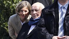 Bývalý nmecký kanclé Helmut Kohl s manelkou  Maike Kohl-Richterovou...
