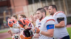 Hrái amerického fotbalu Prague Lions