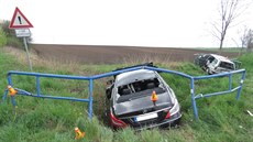 �idi� renaultu nezastavil na stopce a srazil se s mercedesem jedoucím po hlavní...