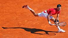 Novak Djokovi ve druhém kole na turnaji v Monte Carlu