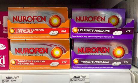 Vechny produkty speciální ady Nurofenu obsahovaly 342 miligram ibuprofenu lysinu, co je víc ne u levnjích lék znaky Nurofen.