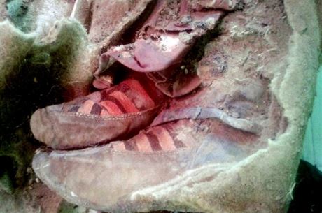 Boty 1 500 let star mumie nalezen v poho Altaj.