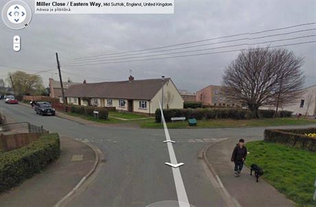 Wendy Soutgateová byla na procházce se psem Trixie zachycena 43x v Google Street View