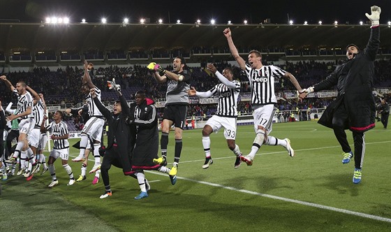 Fotbalisté Juventusu kepí po utkání s Fiorentinou. Práv získali mistrovský...