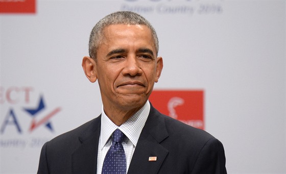 Barack Obama bhem návtvy Nmecka (24. dubna 2016)
