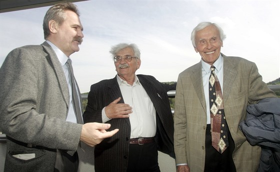 Josef  Holcman, Ludvík Vaculík a Miroslav Zikmund